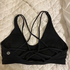 Lululemon Black Sports Bra